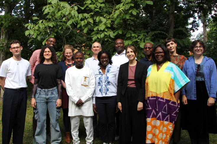 Gruppenfoto von Teilnehmenden des Workshops