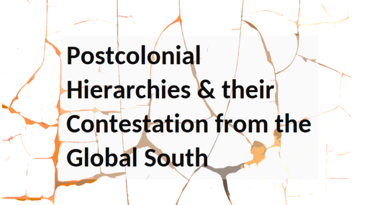 Flyerbild "Postcolonial Hierarchies"