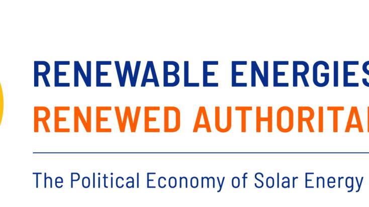 Logo "‘Renewable Energies, Renewed Authoritarianisms? The Political Economy of Solar Energy in the Middle East and North Africa (MENA)"