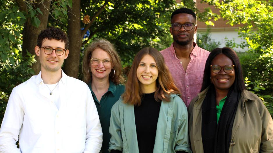 Das fünfköpfige Polmig-Team