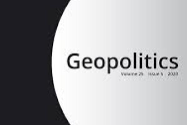 Cover of journal Geopolitics